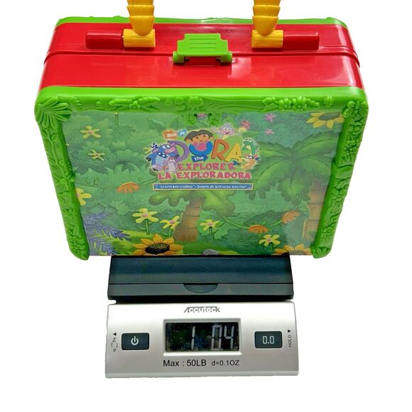 Dora The Explorer School Box Games Picnic Fiesta FP Nick Jr 2003 BOX ONLY - Picture 10 of 10